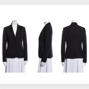 THE ROW Navy Wool Blazer